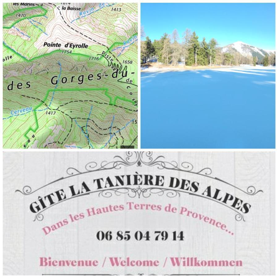 Gite La Taniere Des Alpes Bayons Exterior photo